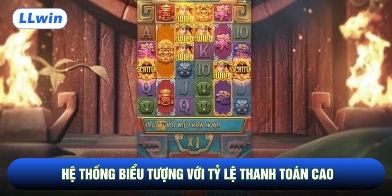 Hệ thống biểu tượng với tỷ lệ thanh toán cao
